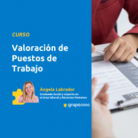 Curso Valoración De Puestos De Trabajo Grupo2000