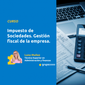 Curso Impuesto De Sociedades Gestión Fiscal De La Empresa Grupo2000