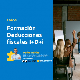 Curso Formación Deducciones Fiscales I+d+i Grupo2000
