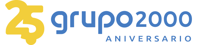 Logo Grupo2000 Aniversario