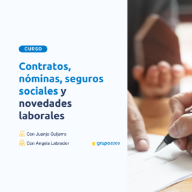 Curso Contratos Nóminas Seguros Sociales Y Novedades Laborales Grupo2000