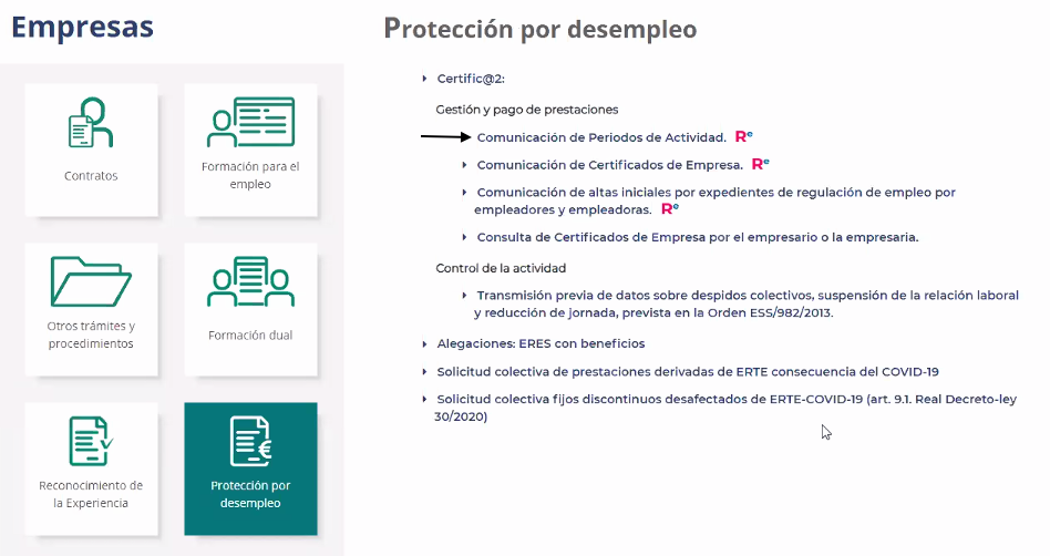 Instrucciones Para Los Trámites De Los Ertes Con El Sepe 