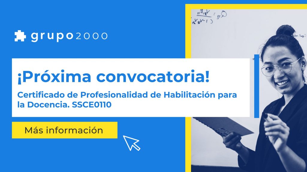 Banner Convocatoria Docencia Grupo2000