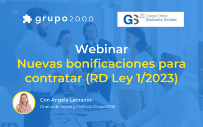 Webinar Nuevas bonificaciones para contratar en colaboración con CGS Córdoba