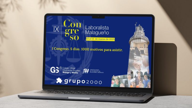 Grupo2000 colabora en el IX Congreso Laboralista Malagueño