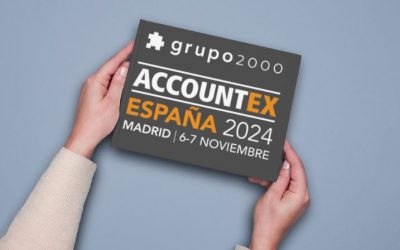 Grupo2000 estará en Accountex. Consigue tu entrada gratis aquí