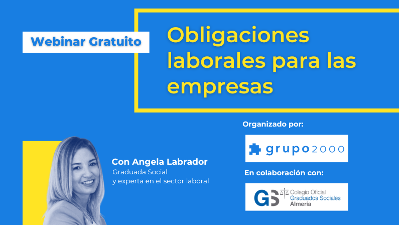 Webinar Obligaciones laborales para las empresas en colaboración con CGS Almería