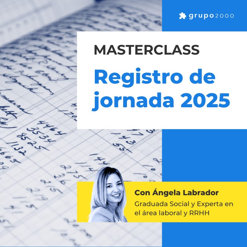 Masterclass Registro De Jornada 2025 Grupo2000