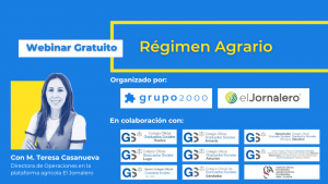 Webinar sobre Régimen Agrario en colaboración con El Jornalero