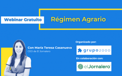 Webinar sobre Régimen Agrario en colaboración con El Jornalero