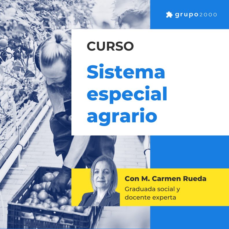 Curso Sistema Especial Agrario Grupo2000