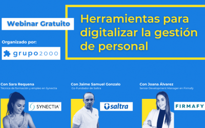 Webinar Herramientas para digitalizar la gestión de personal