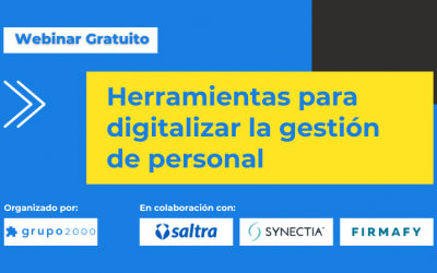 Webinar Herramientas para digitalizar la gestión de personal